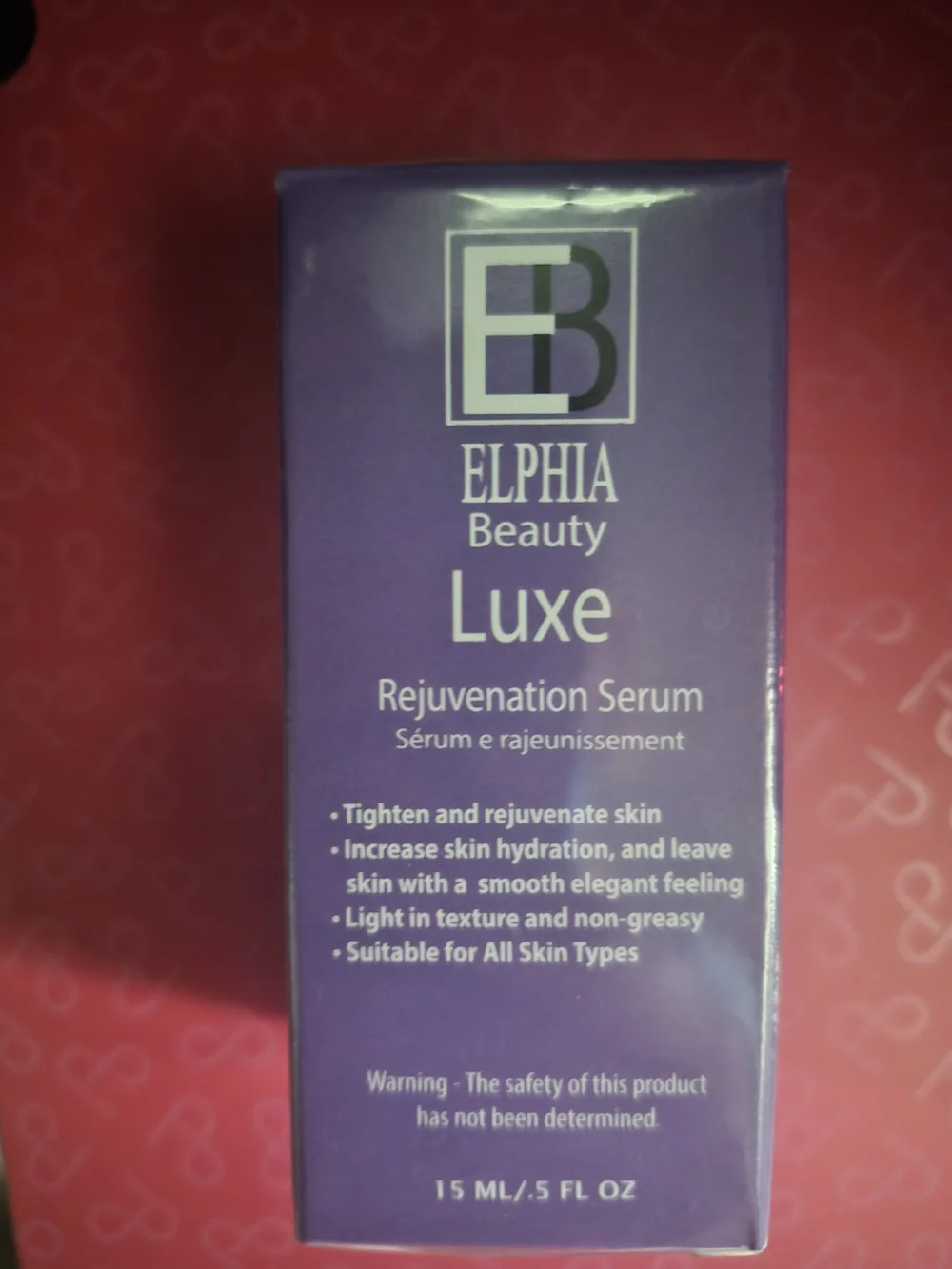 ELPHIA Beauty Luxe Rejuvenation Serum - Silver & Light Pink